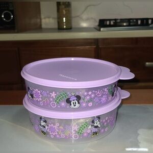Tupperware Minnie Mouse Set